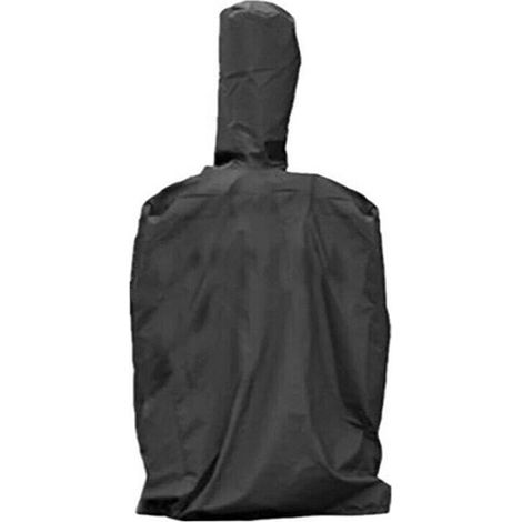 1 Housse four à pizza,imperméable,cordon de serrage,protection intempéries,noir,160x37x50cm,jardin extérieur (1/5)
