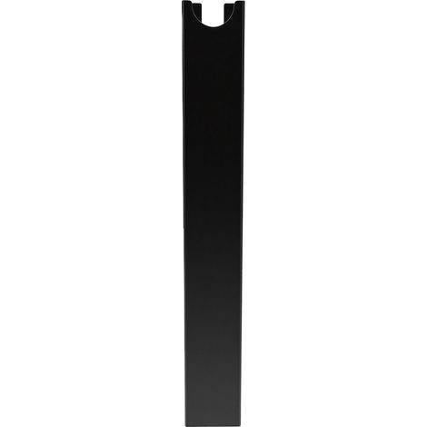 Plateau de câbles magnétique sous le bureau, support de fil en alliage d'aluminium sans perçage pour la maison, le bureau et l'espace de travail noir (1/5)