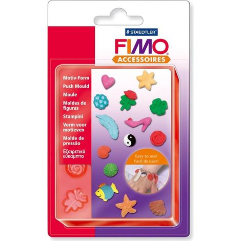 FIMO ACCESSORI - STAMPINI EXTRA FLESSIBILI LUNGA DURATA GIOIELLI