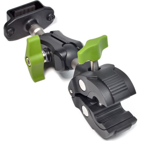 Compatible with adjustable angle walkie-talkie handlebar clip bracket for electric bicycles, scooters, golf carts, and motorcycles. (1/4)