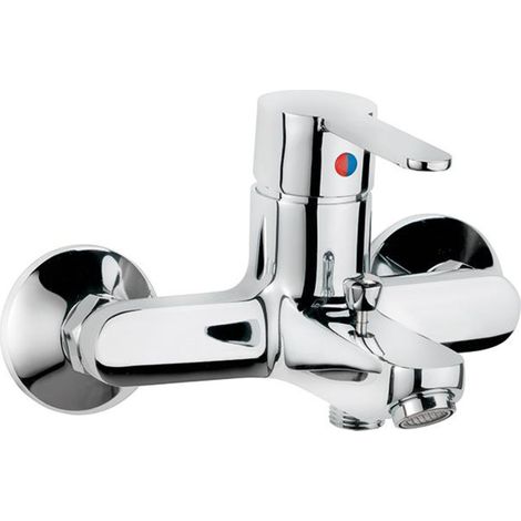 AquaSu Jetmix Style Mitigeur monocommande pour baignoire Chromé (1/2)