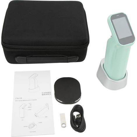 Colorimètre Portable Écran Tactile Auto-Étalonnage Précision 0,01 pour Peintures et Impressions (1/5)