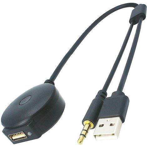Kit Bluetooth pour BMW et Android, iPhone, iPod, interface musicale, adaptateur pour voiture, connecteur USB/AUX (1/5)