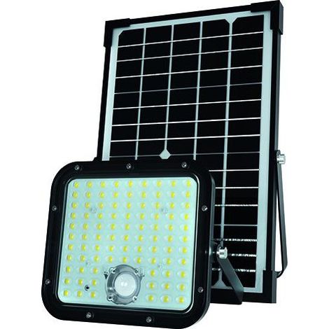 Vigor Proiettori Led Cubo-30 con Pannello Solare 30W 4800lm (1/5)