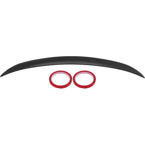 Modification de voiture : aileron arrière surdimensionné en fibre de carbone style M Performance pour BMW Série 3 F30 (2013-2019). (1/5)