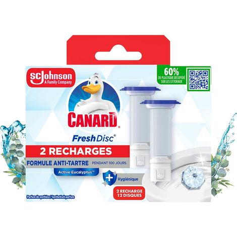 Canard Bloc WC Solide Marine Nettoyant WC Lot de 3 (1/5)