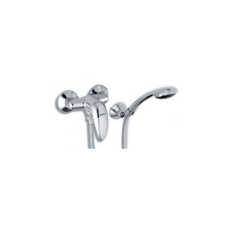 Novaservis Metalia 55 - Robinetterie de douche murale avec pommeau de douche, chrome 55061,0