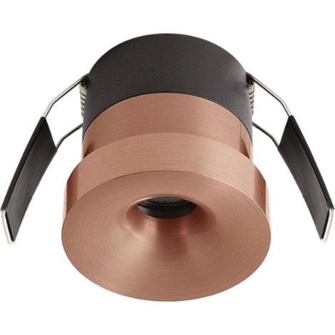 Faretto incasso gea led gfa1713 led ip44 alluminio bronzo cartongesso