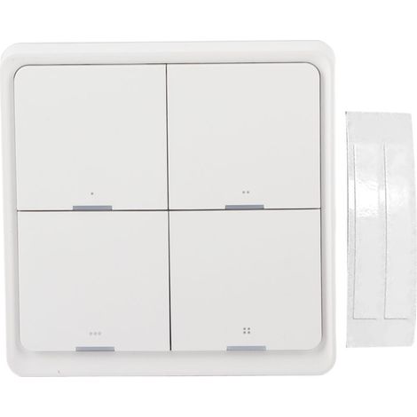 Wireless Scene Switch, Smart Wall Switch, 4-Way Wall Switch (1/5)