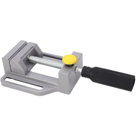 Étau de perceuse à colonne en alliage d'aluminium Mini étau de serrage de banc de machine outil d'étau plat pour le traitement (1/5)