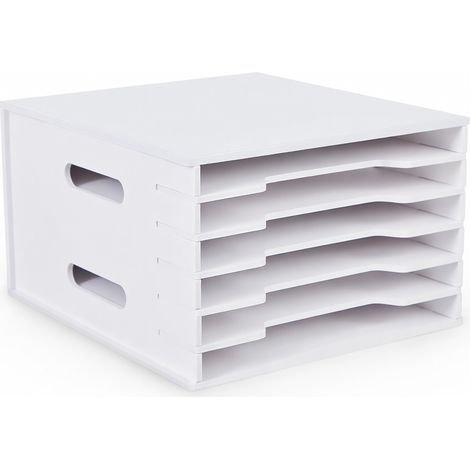 Porte-documents de bureau à plusieurs niveaux 6 niveaux