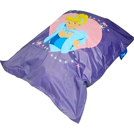 Housse pour pouf géant Princesse Disney 135x160 cm  Mauve