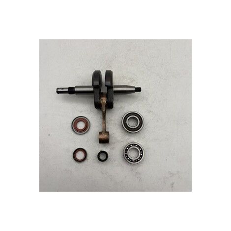 Vilebrequin compatible Stihl MS362 et MS362C – Bielle et roulements – Avec joints SPI – Réf 1140 030 0400