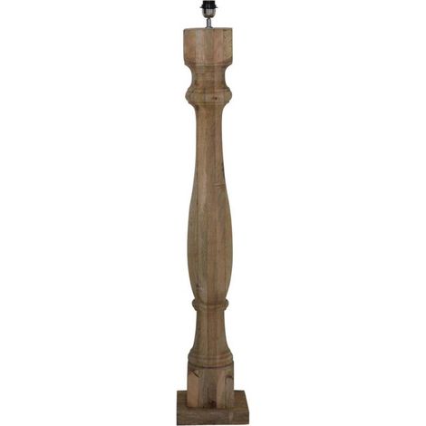 Light & Living - stehlampe - Robbia - braun - holz - einzelne