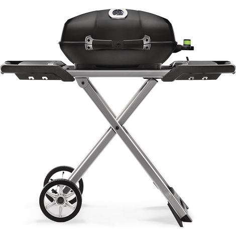 Napoleon – Barbecue électrique TravelQ PRO 285EX – 2200W – Surface de cuisson 54 x 37 cm – Chariot pliable pour transport facile (1/7)