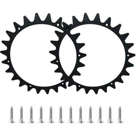 2 pointes de tondeuse pour tondeuse robot Worx pour LANDROID, coupe-bordures 225 mm, outils de jardin motorisés (1/5)