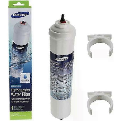 cartouches filtrantes authentiques Samsung Aqua Pure pour réfrigérateur, compatibles avec les modèles de réfrigérateurs HAFEX série EXP (DA29-10105J) (1/5)