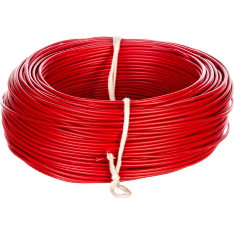 Installationskabel H07V-K (LgY) 1 rot /100m/