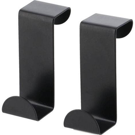 Set mit 2 kleinen edelstahl-paternoster zum aufhängen - schwarz - Tendance