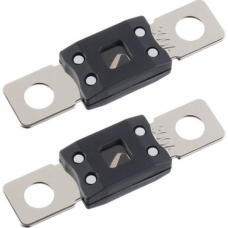 Fusible de rosca, apto para coches, camiones, vehículos de construcción, autobuses y autocaravanas, 350A (2 unidades)