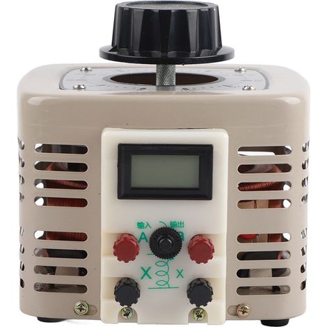 Régulateur de tension de contact TDGC2-1KVA, 220V 4A, transformateur de tension alternative, dispositif de régulation AC (1/5)