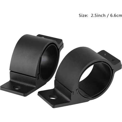 Support de montage phare barre de protection véhicule tout-terrain lampe de route projecteur fixation collier 63mm (1/5)
