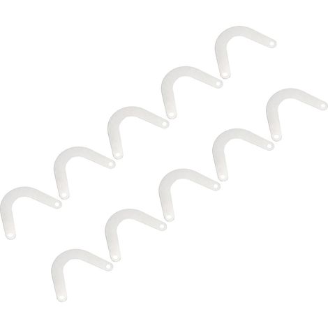 10 Paquet Air Compresseur Vanne Plaque Métal 59mmx38mm (1/5)