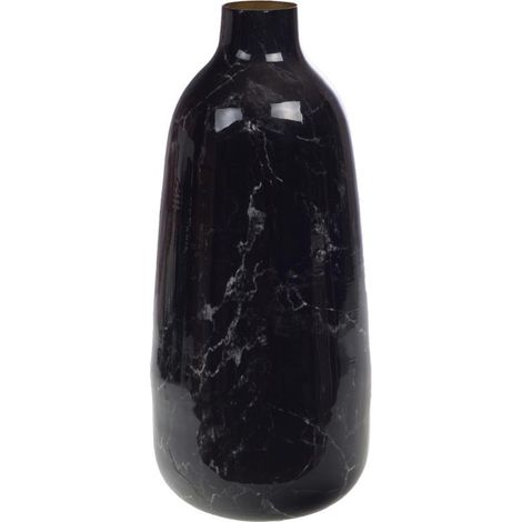 Amadeus - Vase Marbre 35 cm en métal