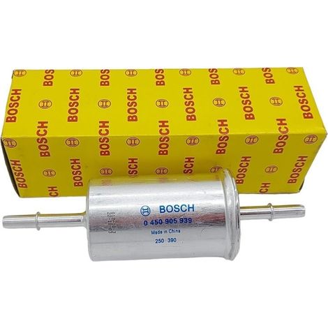 Filtro carburante benzina auto bosch universale kit tagliando ricambi auto stock (1/3)