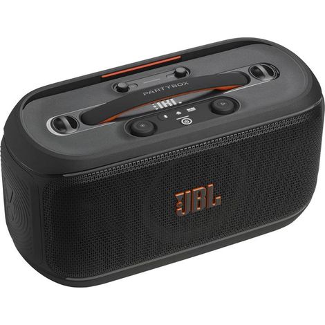 Enceinte portable stéréo JBL Partybox On The Go 2 – Puissance 100W – Bluetooth 10m – Commande rotative – Pour événements extérieurs