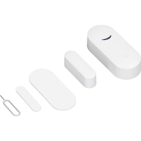 2,4-GHz-WLAN-Tür- und Fenstermelder, kabelloser Smart-Home-Sicherheitssensor mit Alarmfunktion und App-Steuerung, 3 V