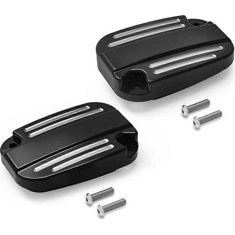 Couvercle de maître-cylindre d'embrayage et de frein avant pour Harley Street Glide, Road Glide/Special 2018-2020, Road King et Electra Glide (1/5)