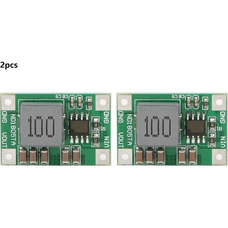 2 modules abaisseurs 5-18V vers 3/3,3V 3,7/4,2V 5V 6V Convertisseur Buck moteur ND1805TA (5-18V vers 3,7V) (1/5)
