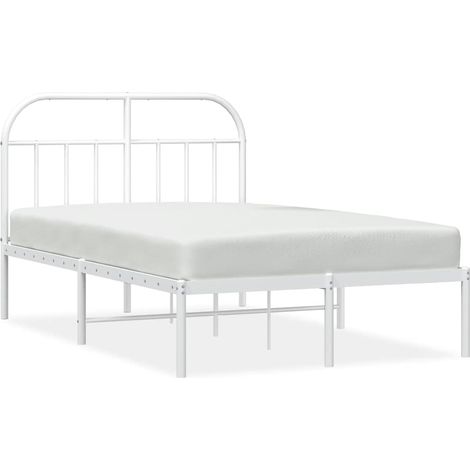 Maison Exclusive - Estructura cama sin colchón con cabecero metal (1/5)