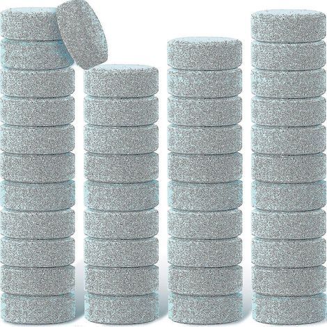60 Brausetabletten für die Scheibenwaschanlage, konzentriert und reinigend für Windschutzscheiben. (1/5)