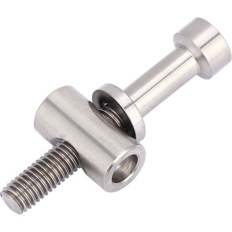 Une paire de vis de tige de selle de vélo - Vis de tige de selle M5x35 - argent (1/5)
