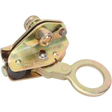 Dispositif de préhension autobloquant pour corde de sécurité, robuste, à trou rond et à adsorption facile, pour équipements industriels, 12-14 mm / 0,5-0,6 po (1/5)