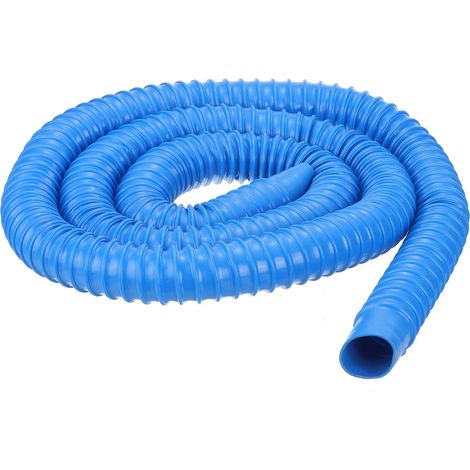 PVC Flexible Aspirateur Nettoyant Tuyau, 30mm ID 2m Longueur Poussière Collection Tuyau Utilisation avec Poussière Collecteurs pour Industriel Travail Bois Nettoyant, Bleu (1/5)