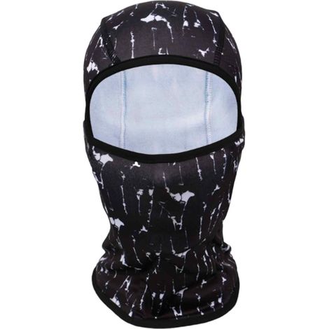 Cagoule d'hiver pour enfants, cagoule sous casque, cache-cou pour moto, masque de ski multifonctionnel en polaire chaude et coupe-vent pour le vélo, protection du visage sous le casque, pour diverses  (1/5)