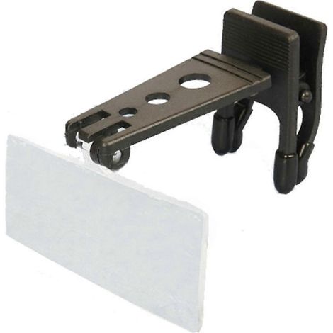 Optische Vergrößerungsglas, faltbare Clip-on-Brillenlupe (1/5)