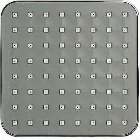 TRADE SHOP - Soffione Doccia Ugelli Fori Bagno Miscelatore Ad Alta Pressione 59161 Quadrato - (1/2)