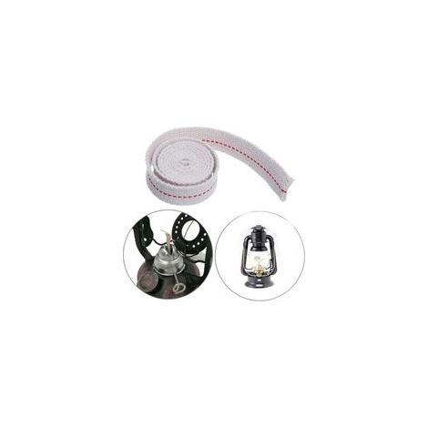 Mèche Lampe À HuileLongueur 5m-Mèche Lampe À Pétrole Largeur 10mmMèche Lampe ✮100% Coton✮ Pour Lampe À Petrole/Lanterne À Huile- Lampe Bruleur (1/3)