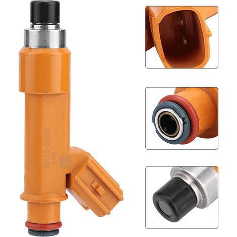 Injecteur carburant 23250-21100 compatible Toyota Ractis 2010-2016, Axio, Corolla 2012 1.5L 1NZ-FE, pièce moteur injection essence, remplacement direct, haute performance. (1/5)