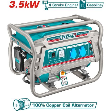Generatore a benzina da 3,5kW 4 tempi raffreddato ad aria (1/5)