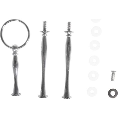 Rayher Set Montaggio Etagere Metallo Classic, 11 Pezzi, 34237000 (1/4)