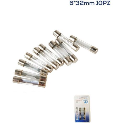 Wisdom - Set 10pz Fusibili Bilama Maschi In Vetro Assortiti 12/32v 5a/10a/15a/20a Xc-1312 - (1/2)