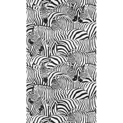 Panoramique, Fresque Animaux Noir et Blanc The Wall 3 A.S. Création (1/3)