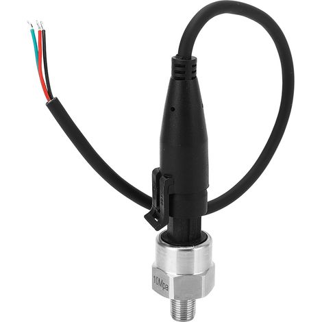Druckmessumformer 0–10 MPa, Geber, Edelstahlsensor, 1/8 Zoll 27 NPT-Gewinde, 0,5–4,5 V, für Öl, Kraftstoff, Luft und Wasser (1/5)