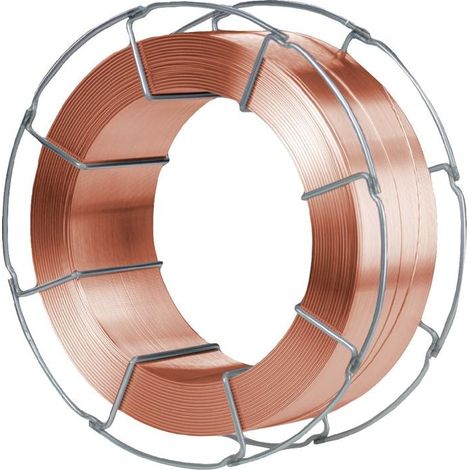 Fil de soudage G4Si1 (SG 3) D. 1,2 mm Bobine B-300 enroulé en couches bobine 15 kg