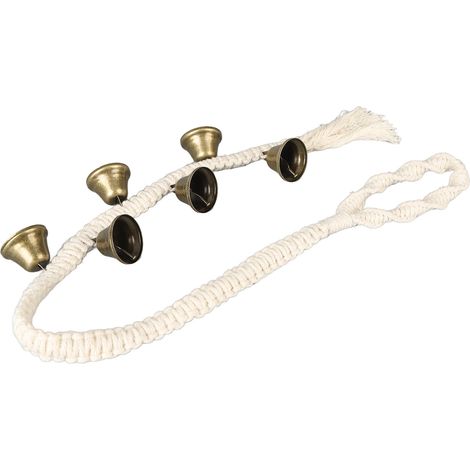 Clochette d'Entraînement pour Chien en Bronze Antique - Sonnette de Porte Accrochable (1/5)